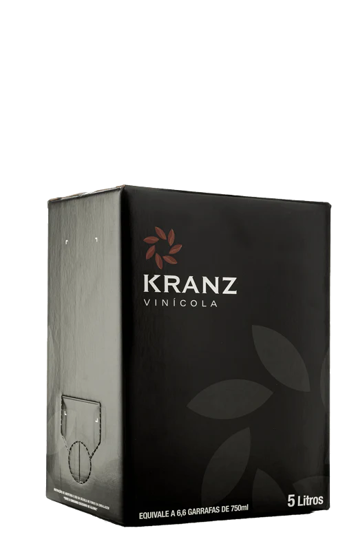 Kranz Vinho de Mesa Bordô Suave Bag-in-Box 5L